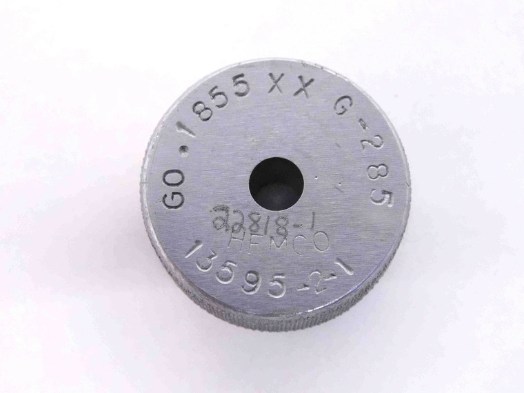 .1855 CLASS XX MASTER PLAIN BORE RING GAGE .1875 -.0020 UNDERSIZE 3/16 4.712 mm - MW3742AH5