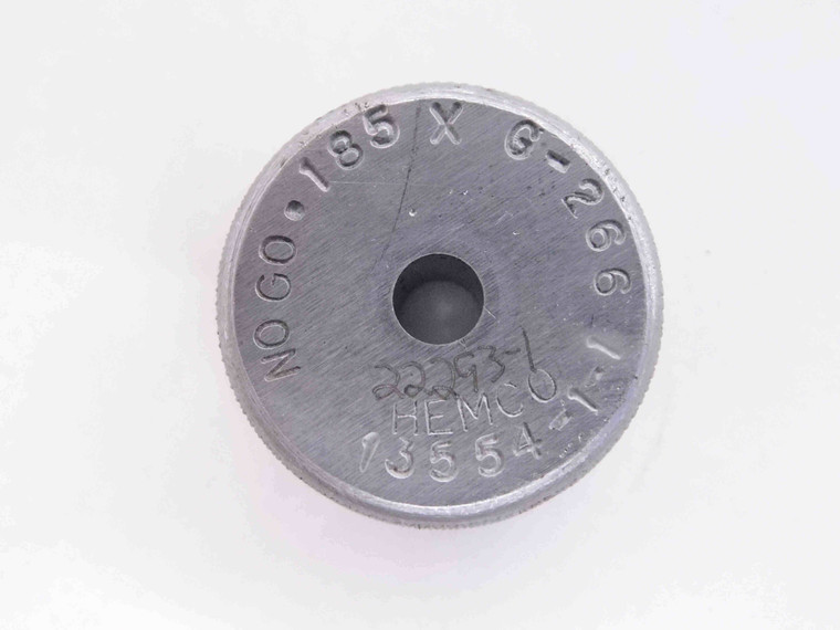 .1850 CL X MASTER PLAIN BORE RING GAGE .1875 -.0025 UNDERSIZE 3/16 4.699 mm .185 - MW3743AH5