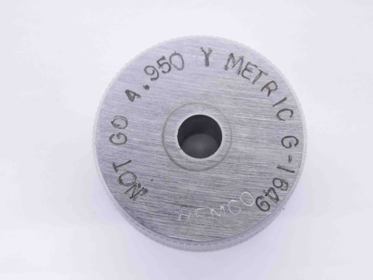 4.950 CLASS Y MASTER PLAIN BORE RING GAGE 5.000 -.050 UNDERSIZE 5 mm .1949 4.95 - MW3761AH5