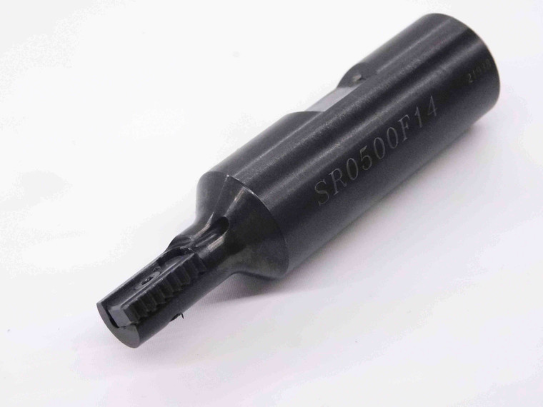 CARMEX SR0500F14 INDEXABLE THREAD MILL 3/4 SHANK 1/2" CUT DIAMETER COOLANT THRU - MW3904CB4