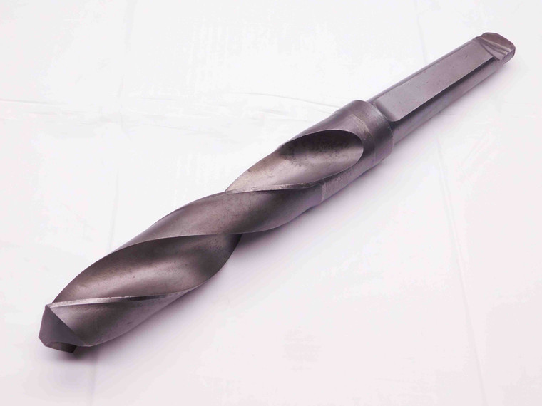 STANDARD 1 19/32 O.D. HSS TWIST DRILL BIT MORSE TAPER #4 SHANK 1.5937 MT4 USA - BR9327AF5