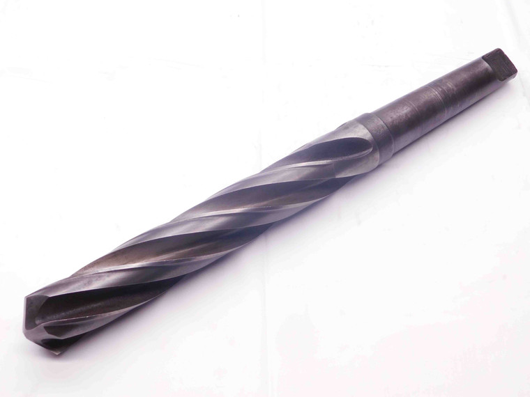 CLEVELAND 1 13/32 O.D. HSS CORE TWIST DRILL BIT MORSE TAPER #4 SHANK 1.4062 MT4 - BR9332AF5