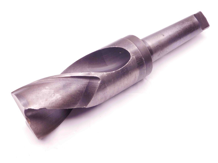 3" HSS FLAT BOTTOM TWIST DRILL BIT MORSE TAPER #5 SHANK 4 3/8 LOC 3.0 MT5 - BR9370AF5