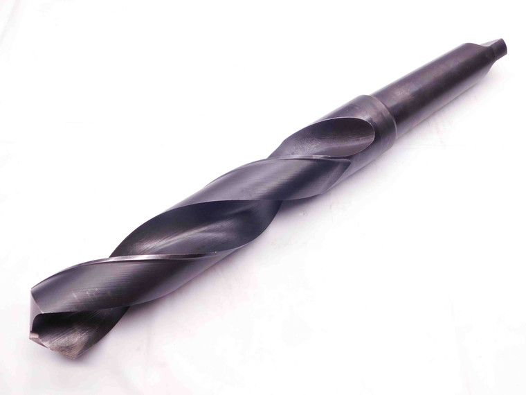 TRW 2 1/16 O.D. HSS TWIST DRILL BIT MORSE TAPER #5 SHANK 9 3/4 LOC 2.0625 MT5