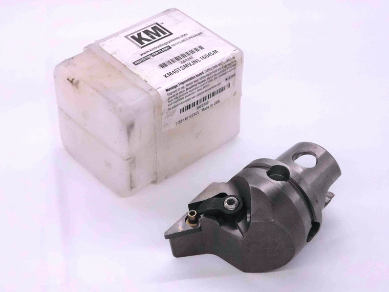 KENNAMETAL KM40 SHANK COOLANT INDEXABLE BORING BAR VN..160408/VN..332 INSERTS - MW3951CP4