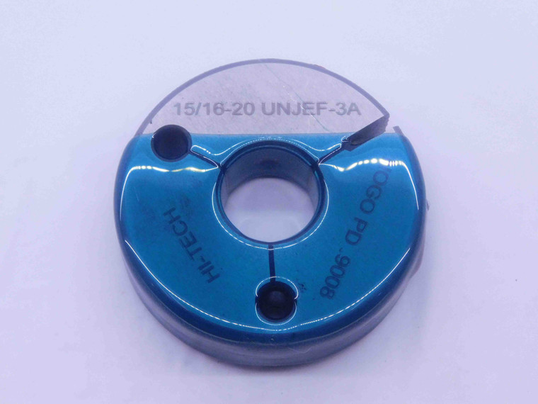 15/16 20 UNJEF 3A SPECIAL THREAD RING GAGE .9375 NO GO ONLY P.D. = .9008 CHECK - DW33984LVR