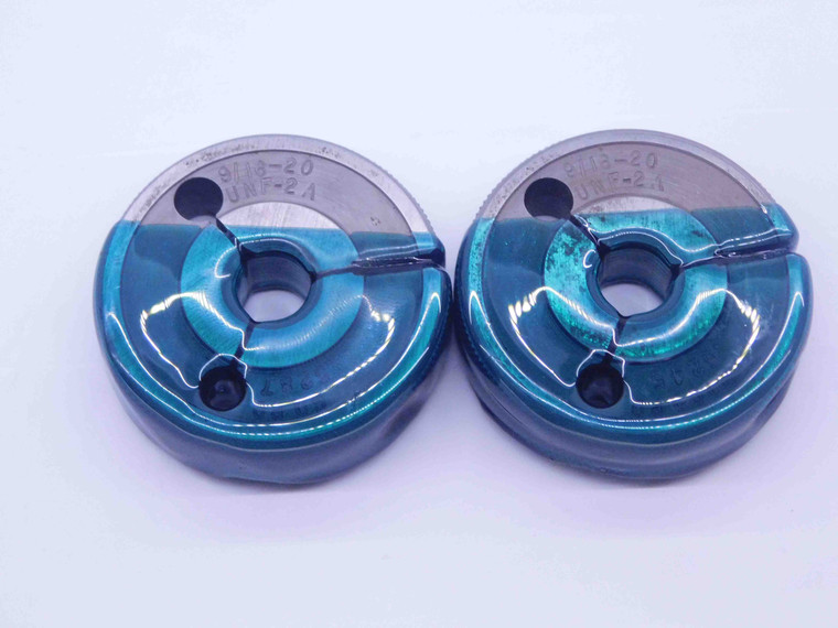 9/16 20 UN 2A THREAD RING GAGES .5625 GO NO GO P.D.'S = .5287 & .5245 CHECK - DW34044CT4