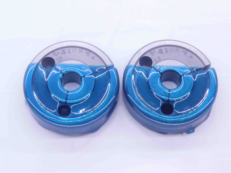 9/16 32 UN 2A PREPLATE THREAD RING GAGES .5625 GO NO GO P.D.'S = .5402 & .5367 - DW34082CT4