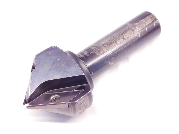 SOWA 6 - 46.9mm DIA. CHAMFERING INDEXABLE END MILL CSC05031R-45 1" SHANK 90 DEG - BR9422CB4