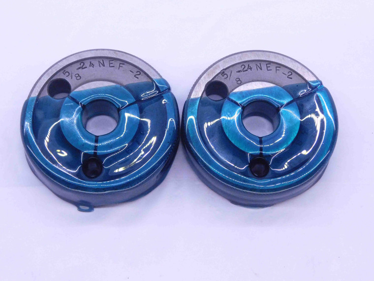 5/8 24 NEF 2 THREAD RING GAGES .625 .6250 GO NO GO P.D.'S = .5979 & .5938 UNEF-2 - DW34123CT4