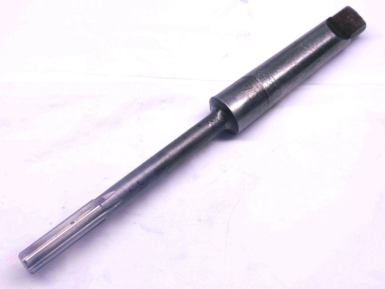 0.372 OD HSS REAMER MT2 SHANK 6 FL .372 .3720 3/8 .3750 -.0030 UNDERSIZE - CL0061BD4