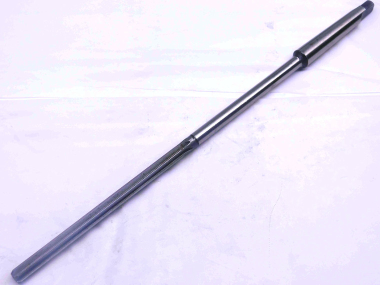 1/4 OD HSS REAMER BROWN & SHARPE #3 TAPER SHANK 6 FL .25 .2500 ONSIZE LETTER E - CL0063BD4
