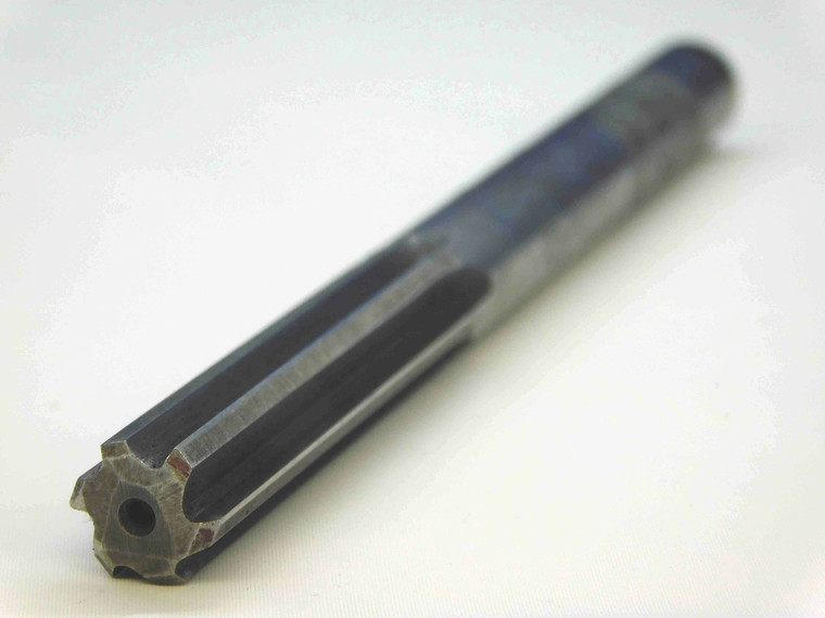 MORSE 0.4475 O.D. HSS CHUCKING REAMER 6 FLUTE .4475 7/16 .4375 +.0100 OVERSIZE - JC5392BD4