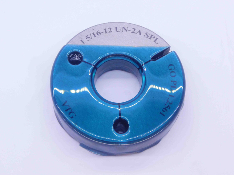 1 5/16 12 UN 2A SPECIAL VERMONT THREAD RING GAGE 1.3125 GO ONLY P.D. = 1.2561 - DW34237CT4