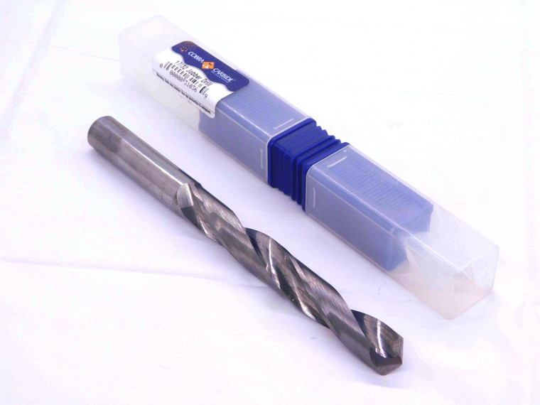 COBRA CARBIDE 17/32 O.D. CARBIDE JOBBER DRILL BIT 310369 0.528 SHANK .5312 - MW4211LVR