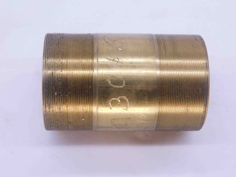 SHOP MADE M30 X .5 BRASS THREAD PLUG GAGE 30 0.5 METRIC GO AND NO GO INSPECTION - DW34305AX5