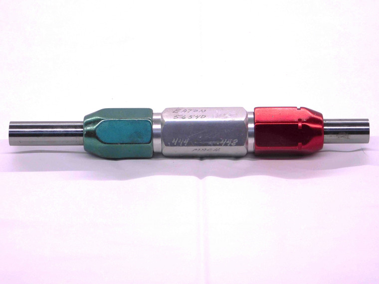 .4440 & .4480 PIN PLUG GAGE GO NO GO .4375 +.0065 7/16 11.278 mm .444 .448 CHECK - MW4232LVR