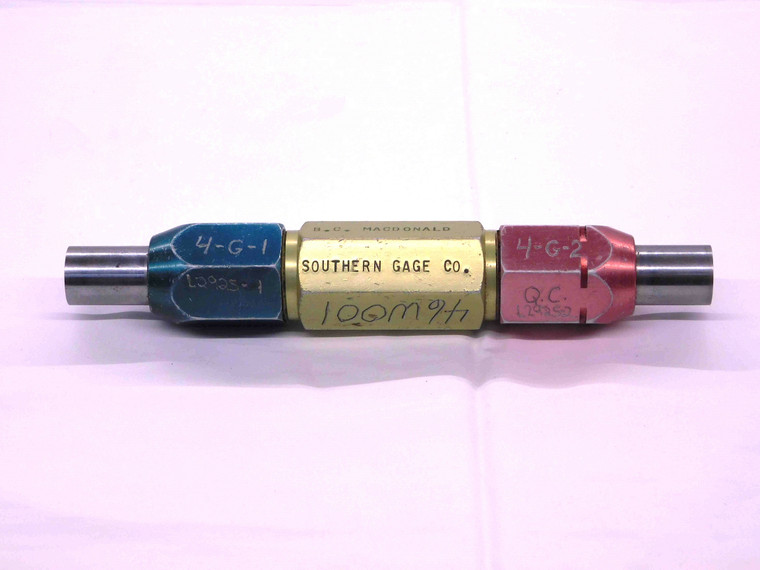 .5740 & .5789 CL X PIN PLUG GAGE GO NO GO .5781 +.0008 37/64 14.704 mm .574 - MW4233LVR
