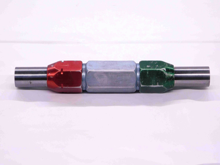 .7495 & .7521 PIN PLUG GAGE GO NO GO .7500 -.0005 3/4 19 mm INSPECTION CHECK - MW4237LVR