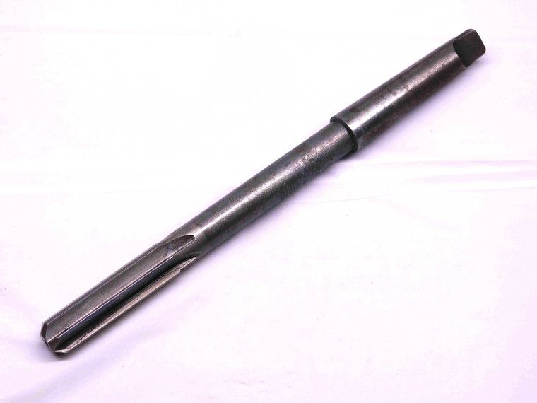 0.627 OD HSS MORSE REAMER MT2 SHANK 6 FL .627 .6270 .6250 OVERSIZE 16 mm - CL0104BD4