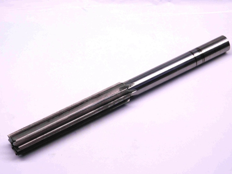 0.609 O.D. HSS CHUCKING REAMER 8 FLUTE .609 .6090 39/64 .5938 +.0152 OVERSIZE - CL0146BD4