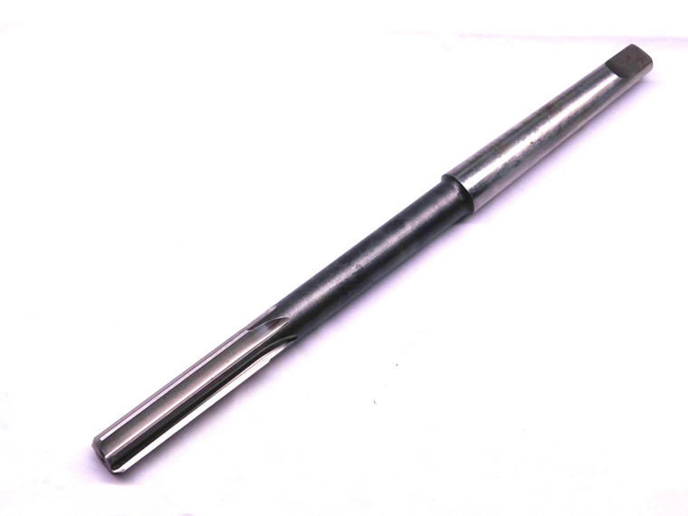 0.437 OD HSS REAMER MT1 SHANK STRAIGHT 6 FL .437 .4370 .4375 UNDERSIZE 11 mm - CL0164BD4