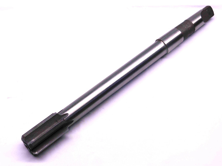 27/32 O.D. HSS MACHINE EXPANSION REAMER MORSE TAPER #2 SHANK 6 FLUTE MT2 .84375 - CL0168BD4
