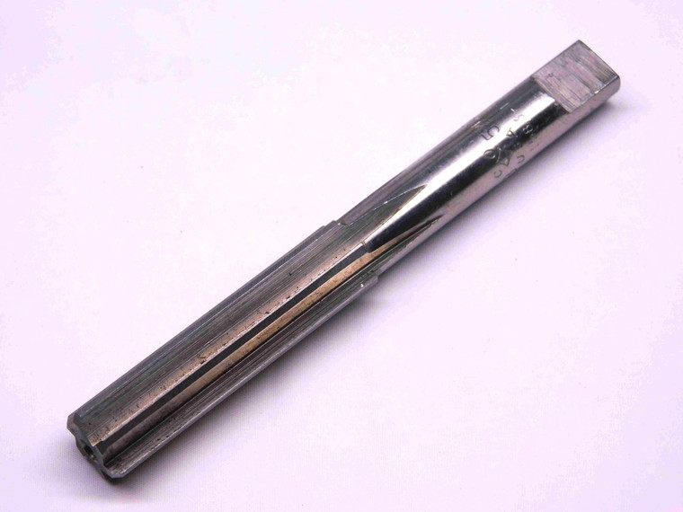 0.4378 O.D. HSS CHUCKING REAMER 6 FLUTE .4378 7/16 .4375 +.0003 OVERSIZE 11 mm - CL0171BD4