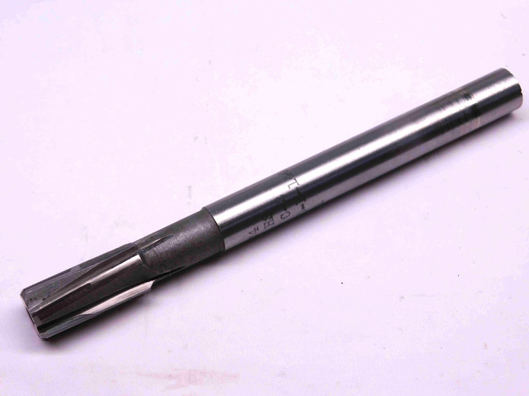 0.4974 OD HSS CARBIDE TIPPED REAMER 6 FL .4974 1/2 .5000 -.0026 UNDERSIZE - CL0208BD4