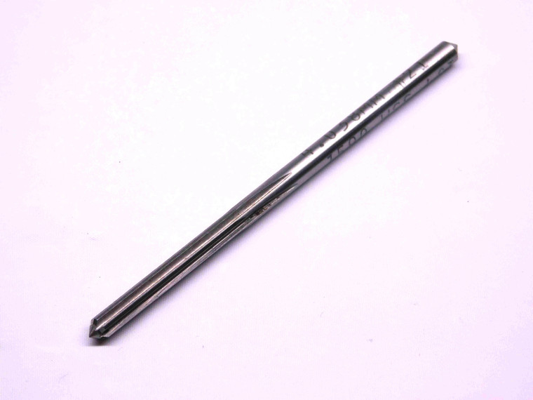 0.159 OD HSS REAMER 6 FL .159 .1590 5/32 .1563 +.0027 OVERSIZE #21 4 mm - CL0249BD4