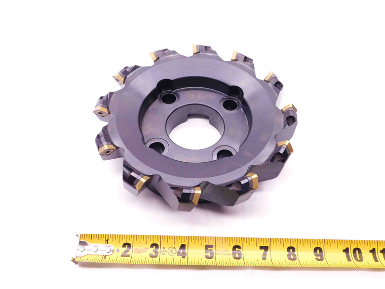 KENNAMETAL 8.41 O.D. 45 DEG FACE MILL KSSISR787SE44345M10 2 1/2 PILOT 12 POCKETS - BR9496CG4