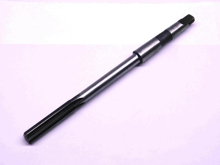 0.373 OD HSS REAMER MT1 SHANK 6 FL .373 .3730 3/8 .3750 -.0020 UNDERSIZE - CL0322BD4