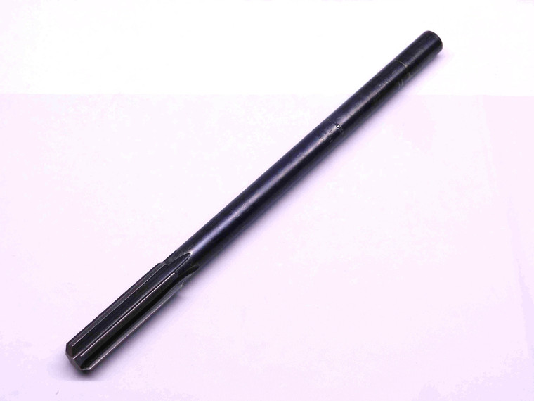 0.4343 O.D. HSS CHUCKING REAMER 6 FLUTE .4343 7/16 .4375 -.0032 UNDERSIZE 11 mm - CL0325BD4