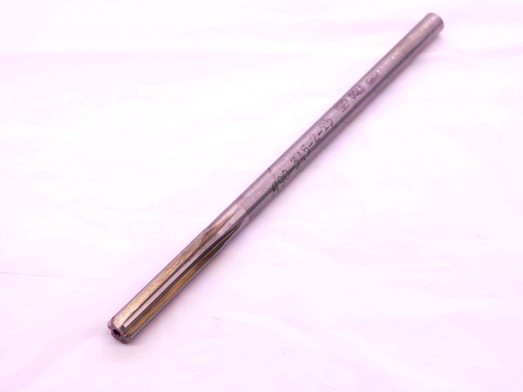 0.308 O.D. 0.308 CHUCKING REAMER 6 FLUTE .308 .3080 5/16 .3125 -.0045 UNDERSIZE - CL0373BD4