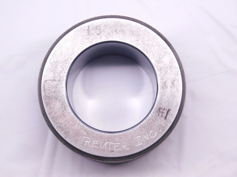 1.5004 CLASS XX MASTER PLAIN BORE RING GAGE 1.5000 +.0004 OVERSIZE 1 1/2 38 mm - CL0467AG5