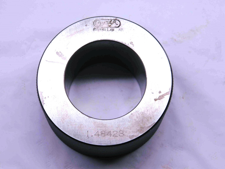 1.48423 MASTER PLAIN BORE RING GAGE 1.4844 -.0002 OVERSIZE 1 31/64 37.699 mm - CL0475AG5