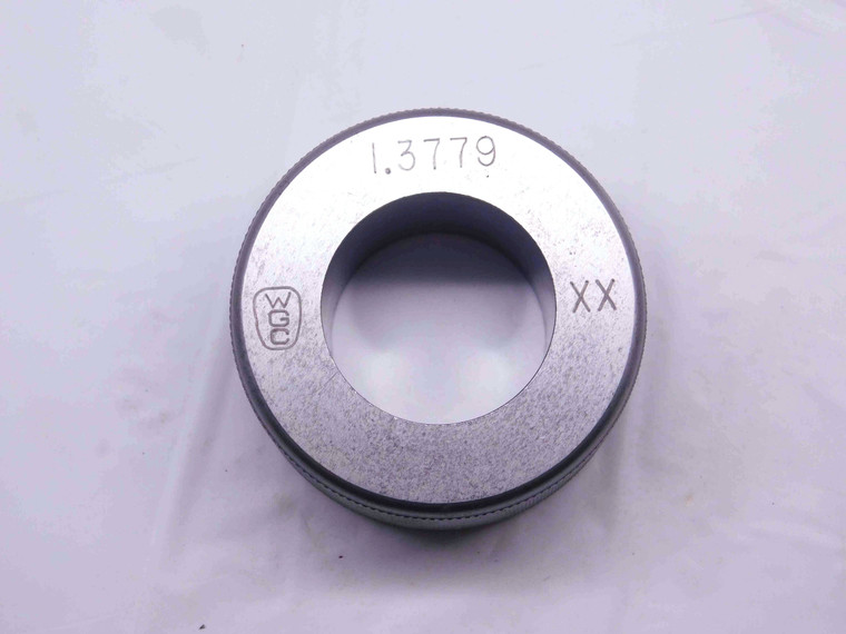 1.3779 CLASS XX MASTER PLAIN BORE RING GAGE 1.3750 +.0029 OVERSIZE 1 3/8 35 mm - CL0503AG5