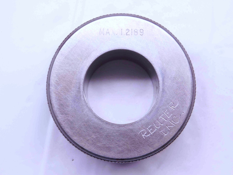 1.2189 CLASS XX MASTER PLAIN BORE RING GAGE 1.2188 +.0001 OVERSIZE 1 7/32 31 mm - CL0513AG5
