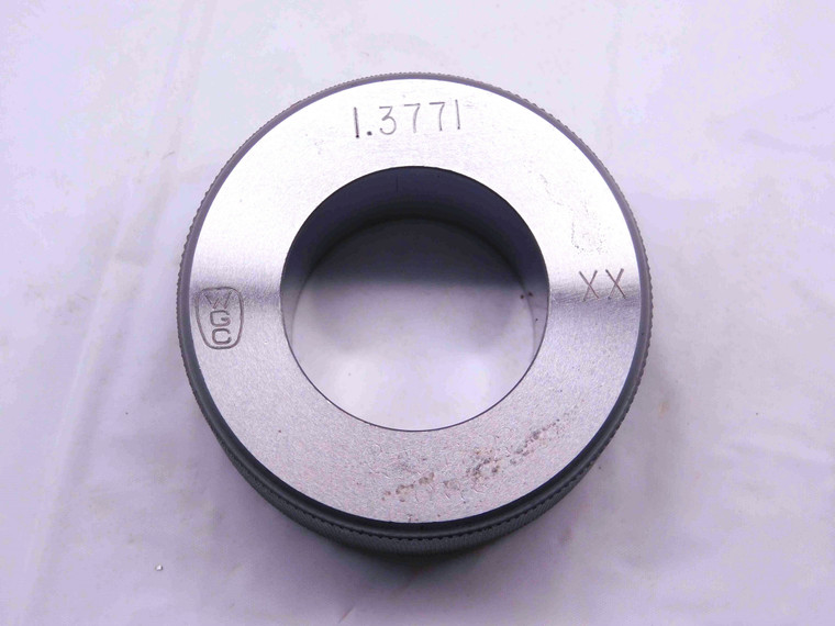 1.3771 CLASS XX MASTER PLAIN BORE RING GAGE 1.3750 +.0021 OVERSIZE 1 3/8 35 mm - CL0517AG5