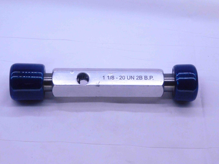 1 1/8 20 UN 2B BEFORE PLATE THREAD PLUG GAGE 1.125 GO NO GO PDS= 1.0949 & 1.0992 - DW34462AG5
