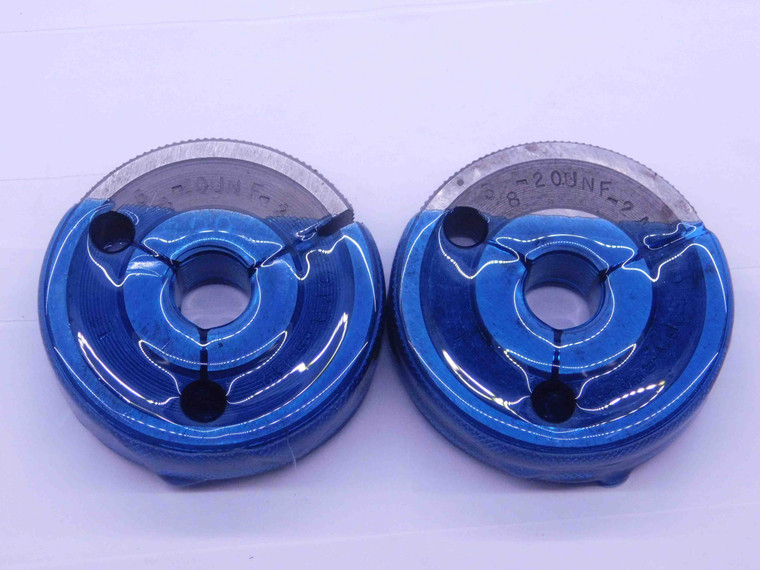 5/8 20 UNF 2A THREAD RING GAGES .625 .6250 GO NO GO P.D.'S = .5912 & .5869 CHECK - DW34547CT4