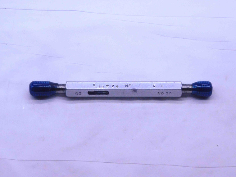 5/16 24 NF 3 LEFT HAND THREAD PLUG GAGE .3125 GO NO GO P.D.'S = .2854 & .2878 - DW34548CT4