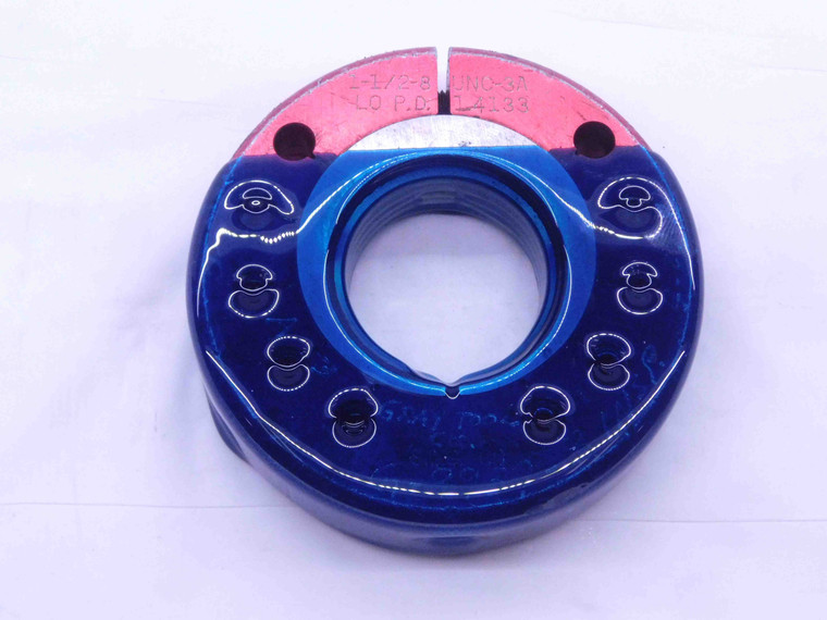1 1/2 8 UNC 3A THREAD RING GAGE 1.5 1.50 1.500 1.5000 NO GO ONLY P.D. = 1.4133 - DW34606LVR