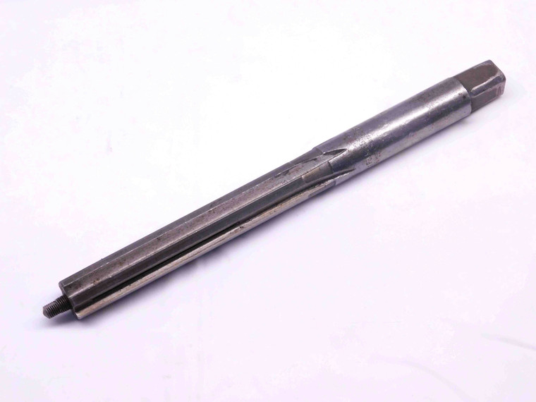 11/16 O.D. HSS CARBIDE TIPPED HAND EXPANSION REAMER 6 FLUTE .6875 ONSIZE - CL0649BD4