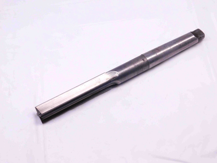 0.734 OD HSS REAMER MT2 SHANK 4 FL .734 .7340 47/64 .7188 +.0152 OVERSIZE - CL0704BD4