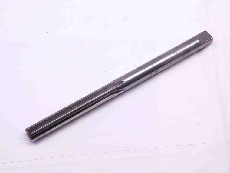 0.4271 O.D. HSS CHUCKING REAMER 6 FLUTE .4271 7/16 .4375 -.0104 UNDERSIZE - CL0712BD4