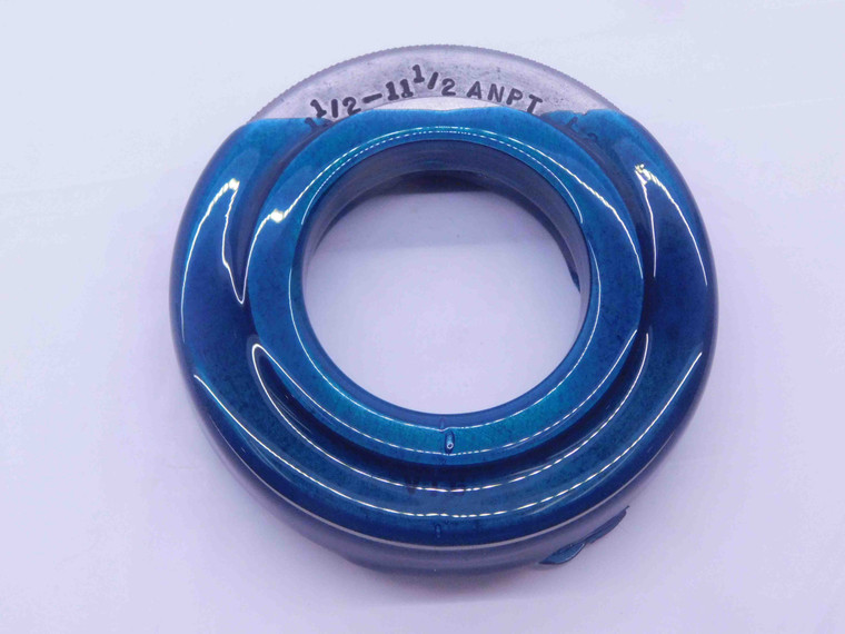 1 1/2 11 1/2 ANPT L2 VERMONT PIPE THREAD RING GAGE 1.5 1.50 NPT TAPER CHECK - DW34640CK4