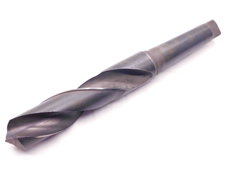 2 5/32 O.D. HSS TWIST DRILL BIT MORSE TAPER #5 SHANK 8" LOC 2.1562 MT5