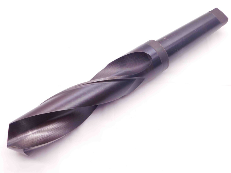 57mm HSS TWIST DRILL BIT MORSE TAPER #5 SHANK 8 1/2 LOC 16.75 OAL MT5
