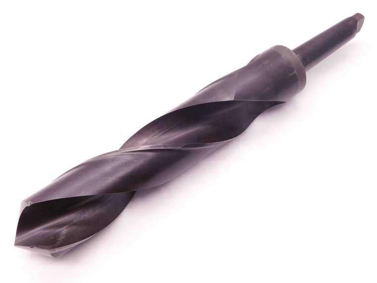 2 7/16 O.D. HSS TWIST DRILL BIT MORSE TAPER #4 SHANK 10 1/2 LOC 2.4375 MT4